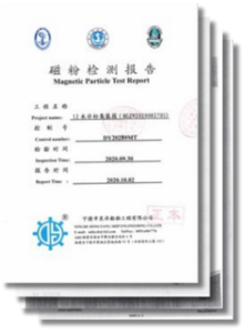 Flaw Detection Test Report